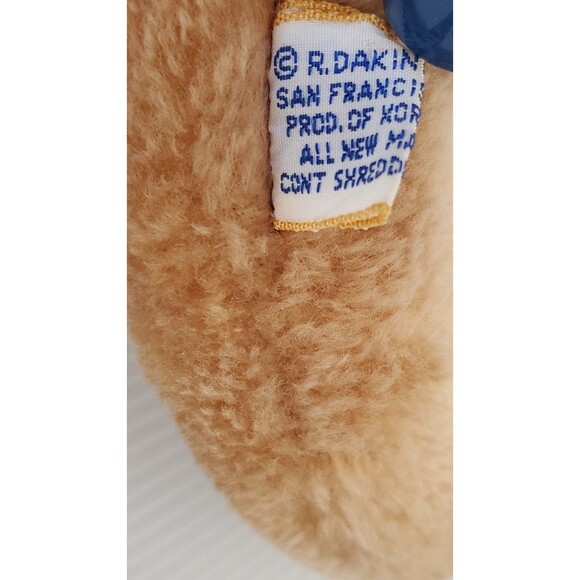 Vintage Dakin KANGAROO Baby JOEY 1975 Cabbie Plush Stuffed Animal 12” Tan Toy - Picture 10 of 13